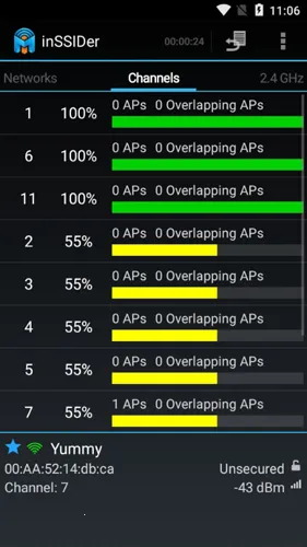 inssider��׿���İ�����