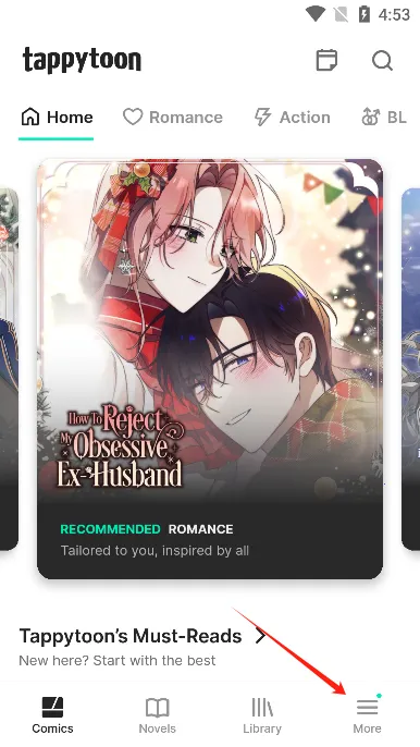 Tappytoon�����ֻ���