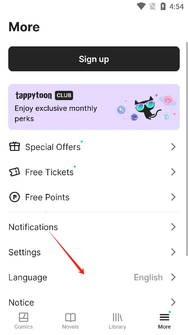 Tappytoon�����ֻ���