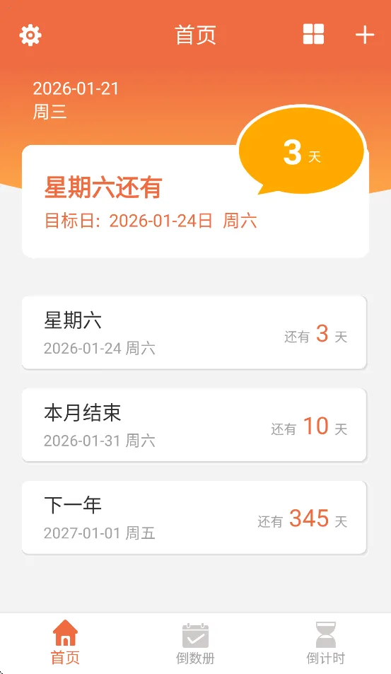 相遇倒数(纪念日记录软件) 相遇倒数(纪念日记录软件)