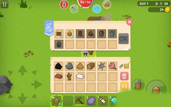 ����������ƽ����Ϸ���ò˵�