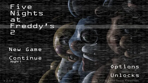 玩具熊五夜后宫2原版(逃生游戏) 玩具熊五夜后宫2原版(逃生游戏)